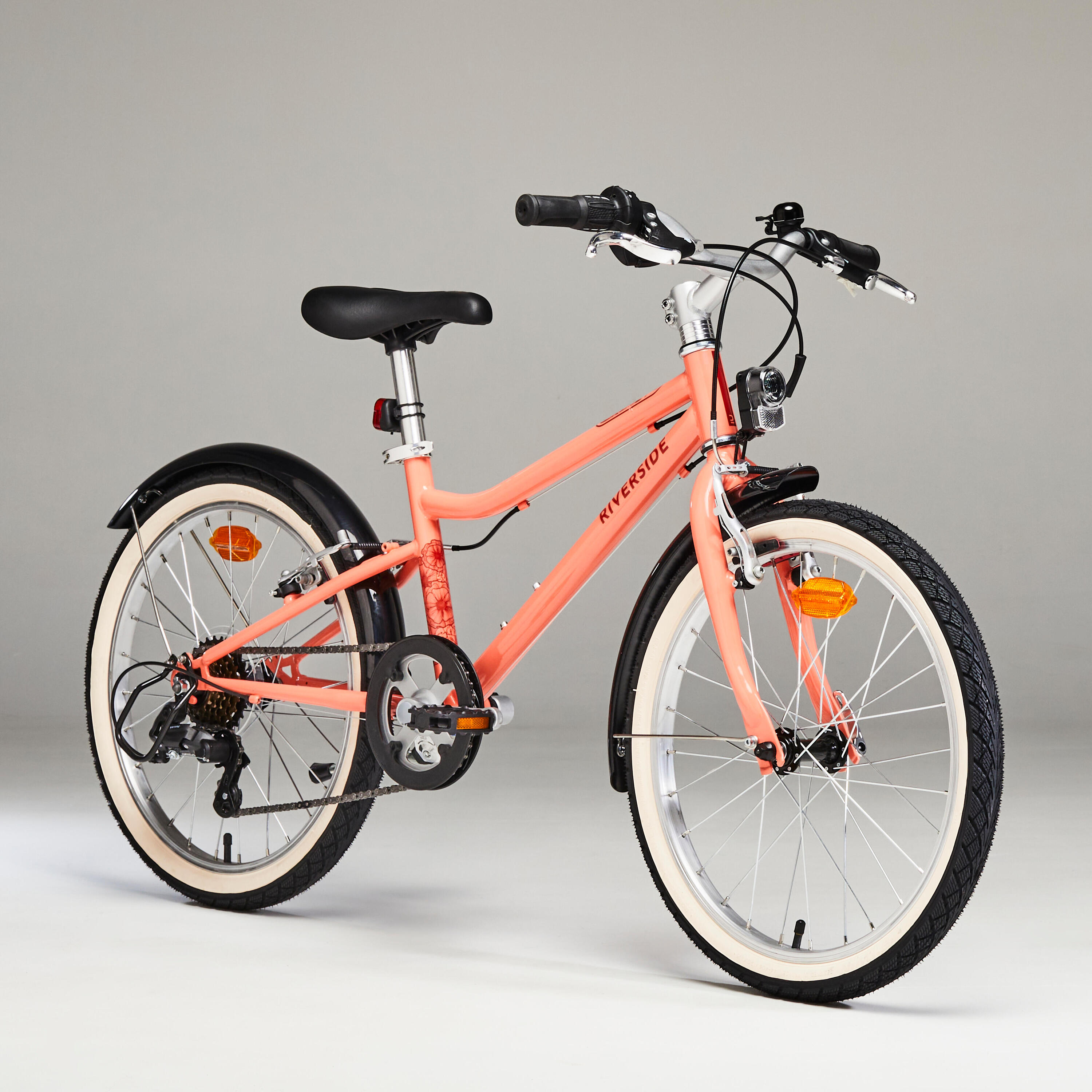 Kids' 6-9 Years 20" Hybrid Bike Riverside 500 2/14