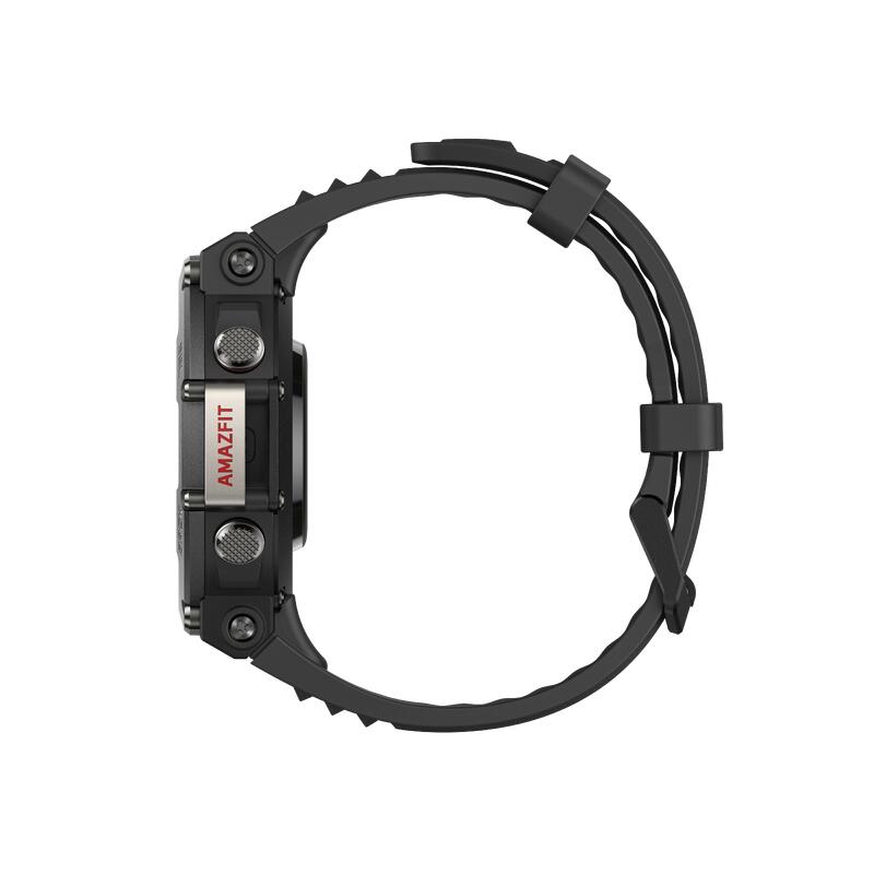 GPS-Uhr Smartwatch Multisportuhr Amazfit - T-Rex 2 schwarz