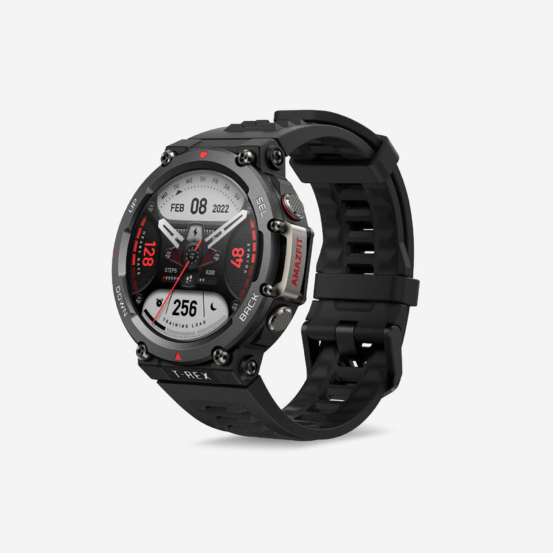 GPS-Uhr Smartwatch Multisportuhr Amazfit - T-Rex 2 schwarz