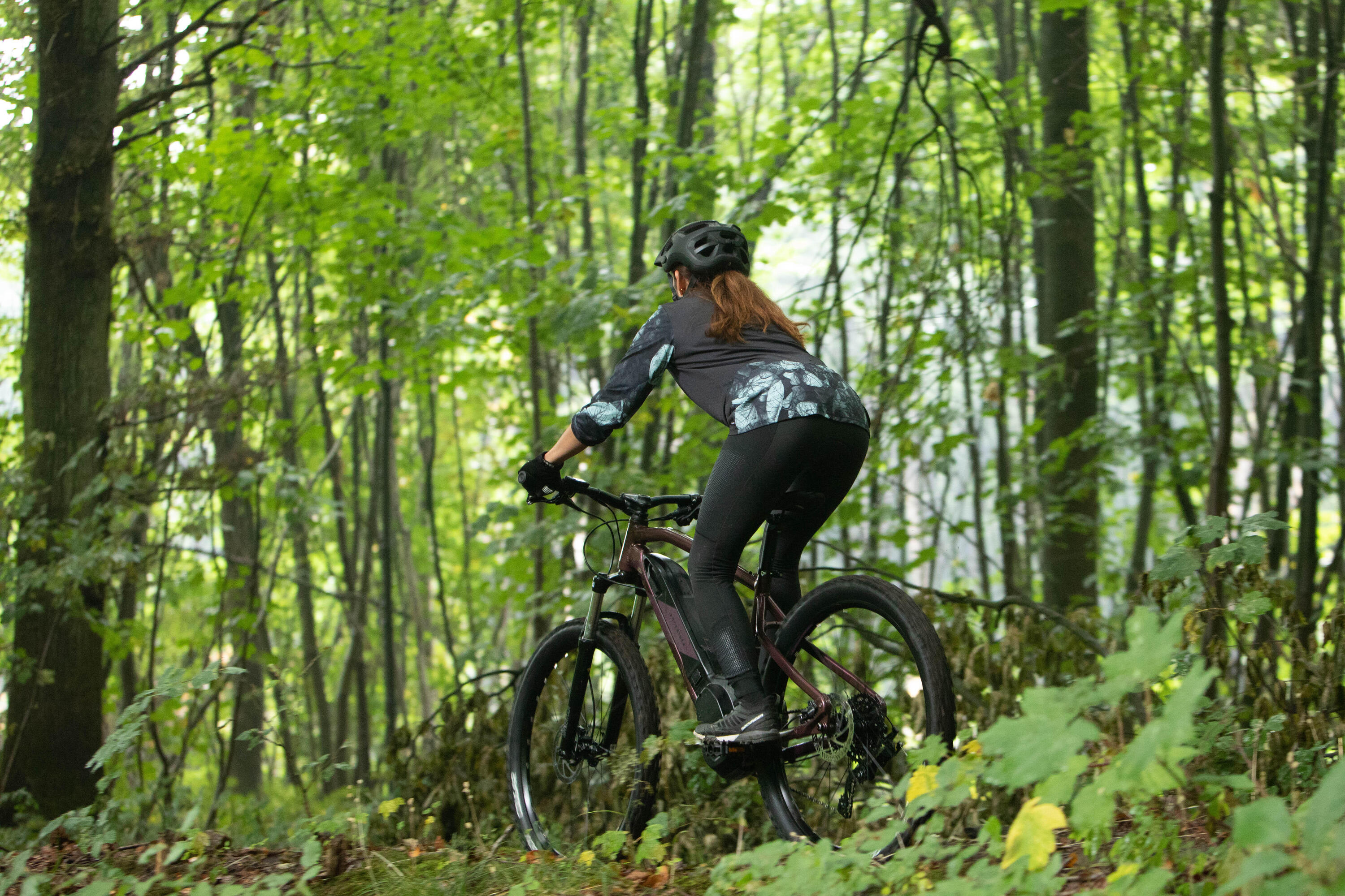 Spodnie rowerowe MTB damskie Rockrider zimowe 15/16