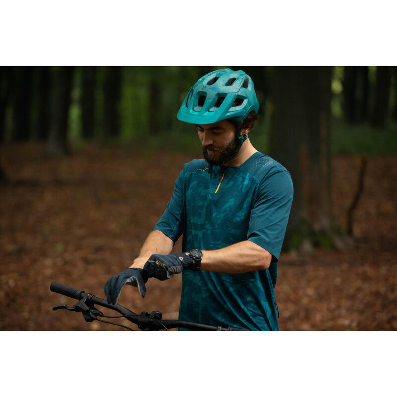 Guantes LEATT MTB 2.0 X-Flow Jade - Sportpasión Cycling