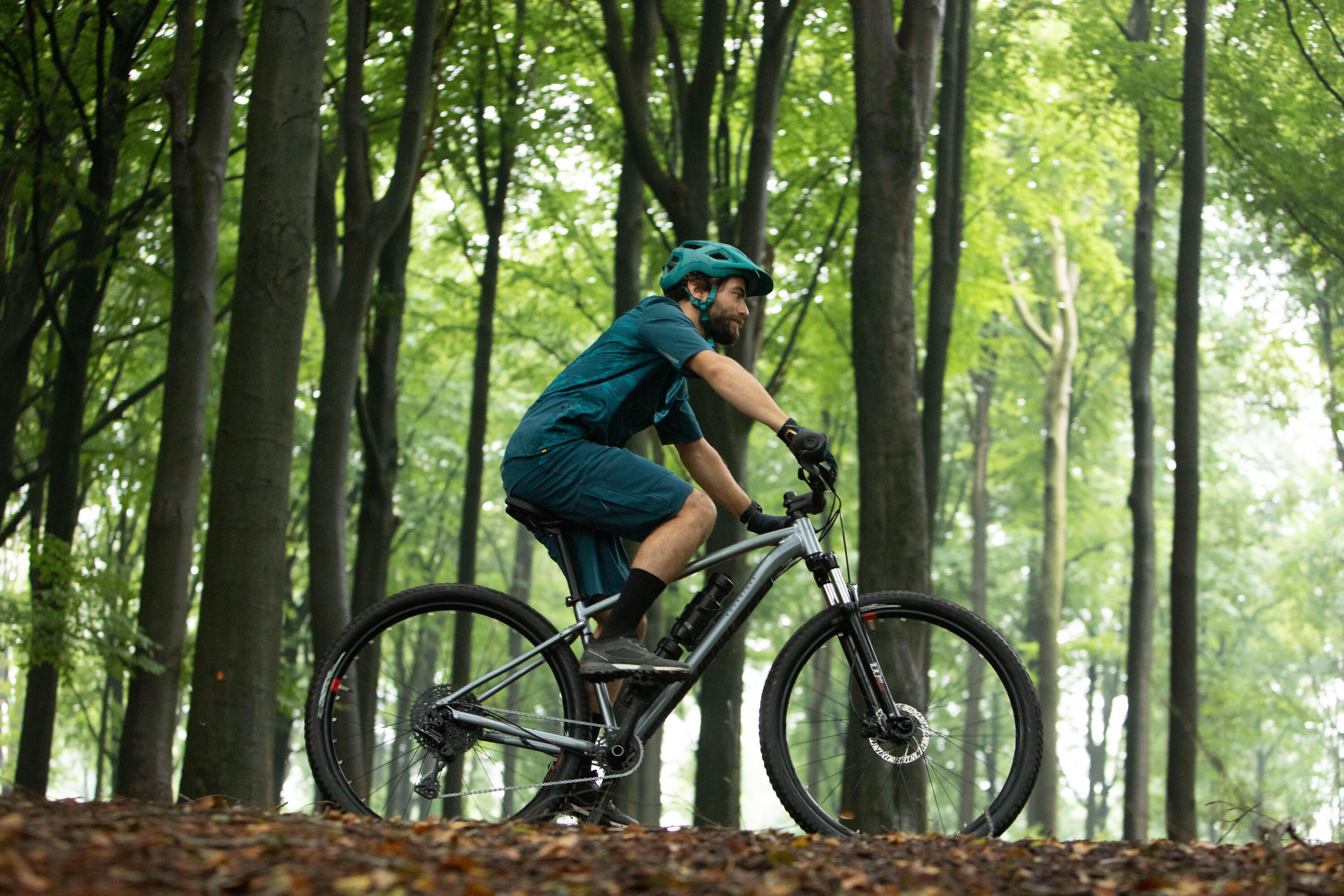VÉLO VTT RANDONNÉE EXPL 520 GRIS 29" 9/13