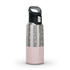 Hiking Insulated Stainless Steel Flask MH500 0.5L Pink