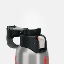 Hiking Insulated Stainless Steel Flask MH500 0.5L Red