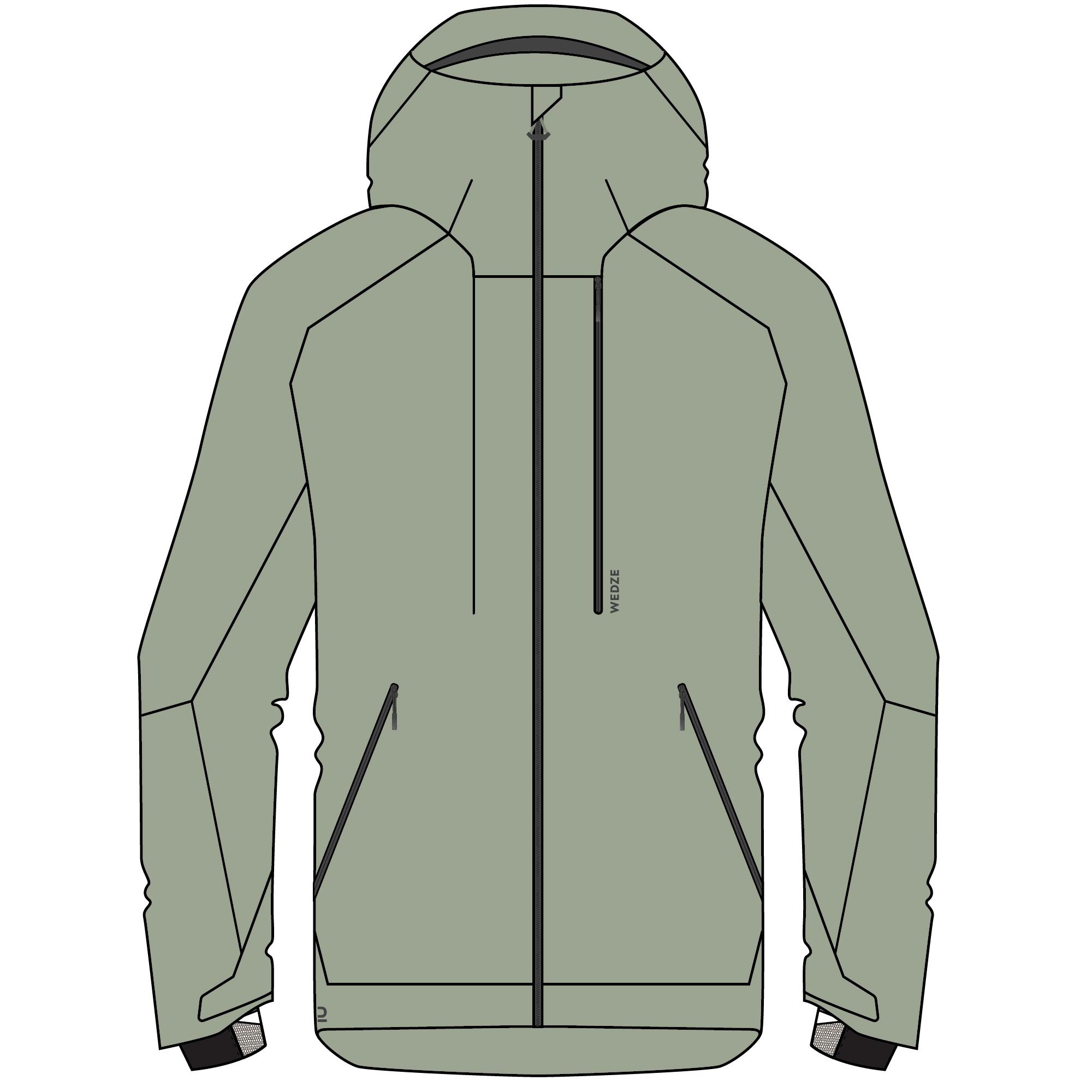 WEDZE (ウェッゼ) スキー ジャケット メンズ FR500 WEDZE (ウェッゼ) スキー ジャケット メンズ FR500
