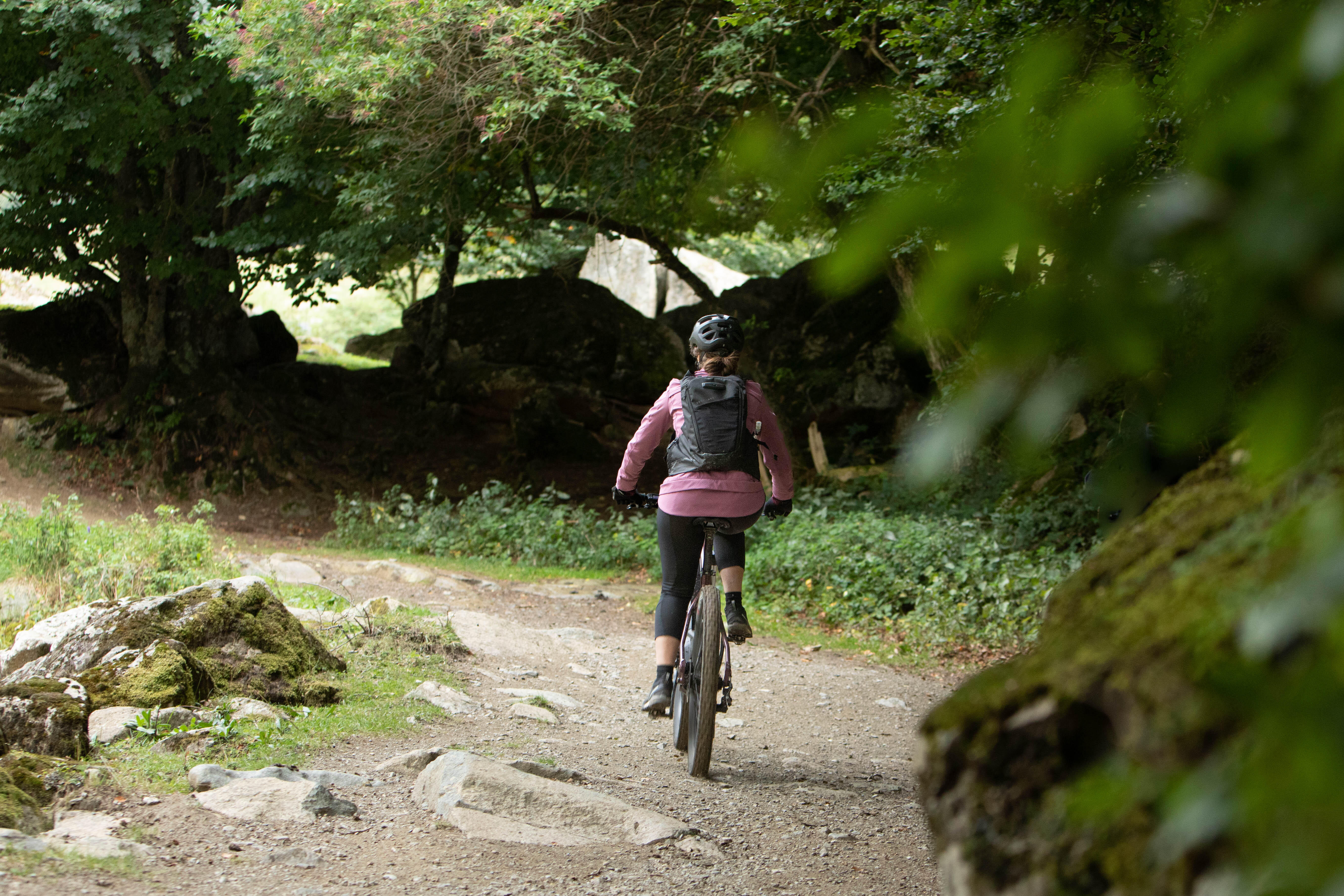 7 L / 2 L MTB Hydration Backpack - Explore Black - ROCKRIDER