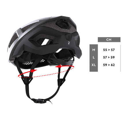 XC Mountain Bike Helmet Race - Grey