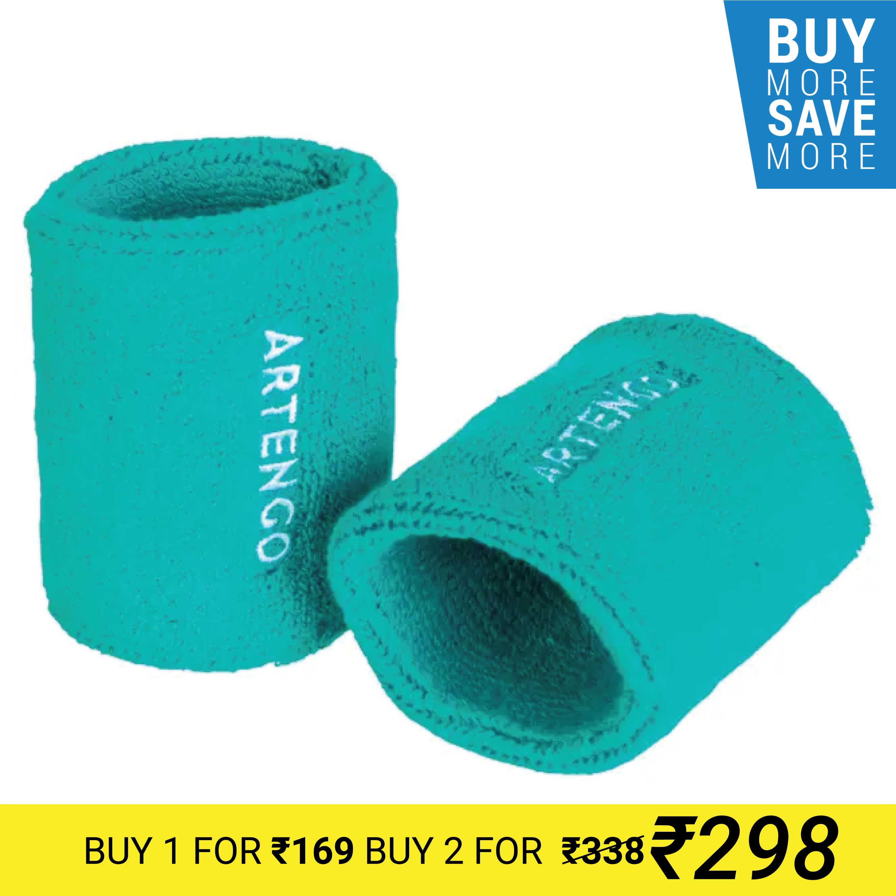 Tennis Wristband - TW100 Turquoise
