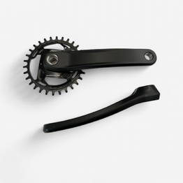 PEDALIER VTT MONO-PLATEAU 9 VITESSES 30 DENTS 175MM AXE CARRE
