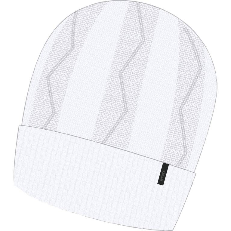 CHILDREN'S SKI HAT WITH WHITE CABLE