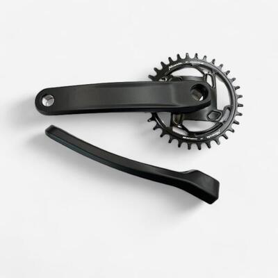 Mtb crankstel enkel blad x-sync 9-speed 32 tanden 175 mm vierkante as