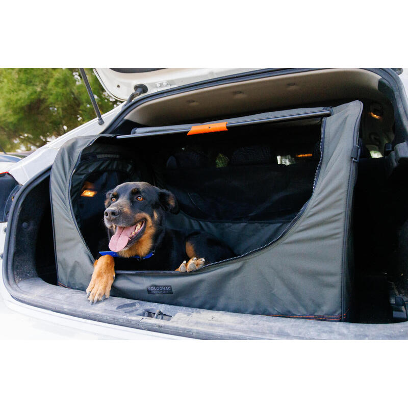 Opvouwbare transportbench voor 1 hond