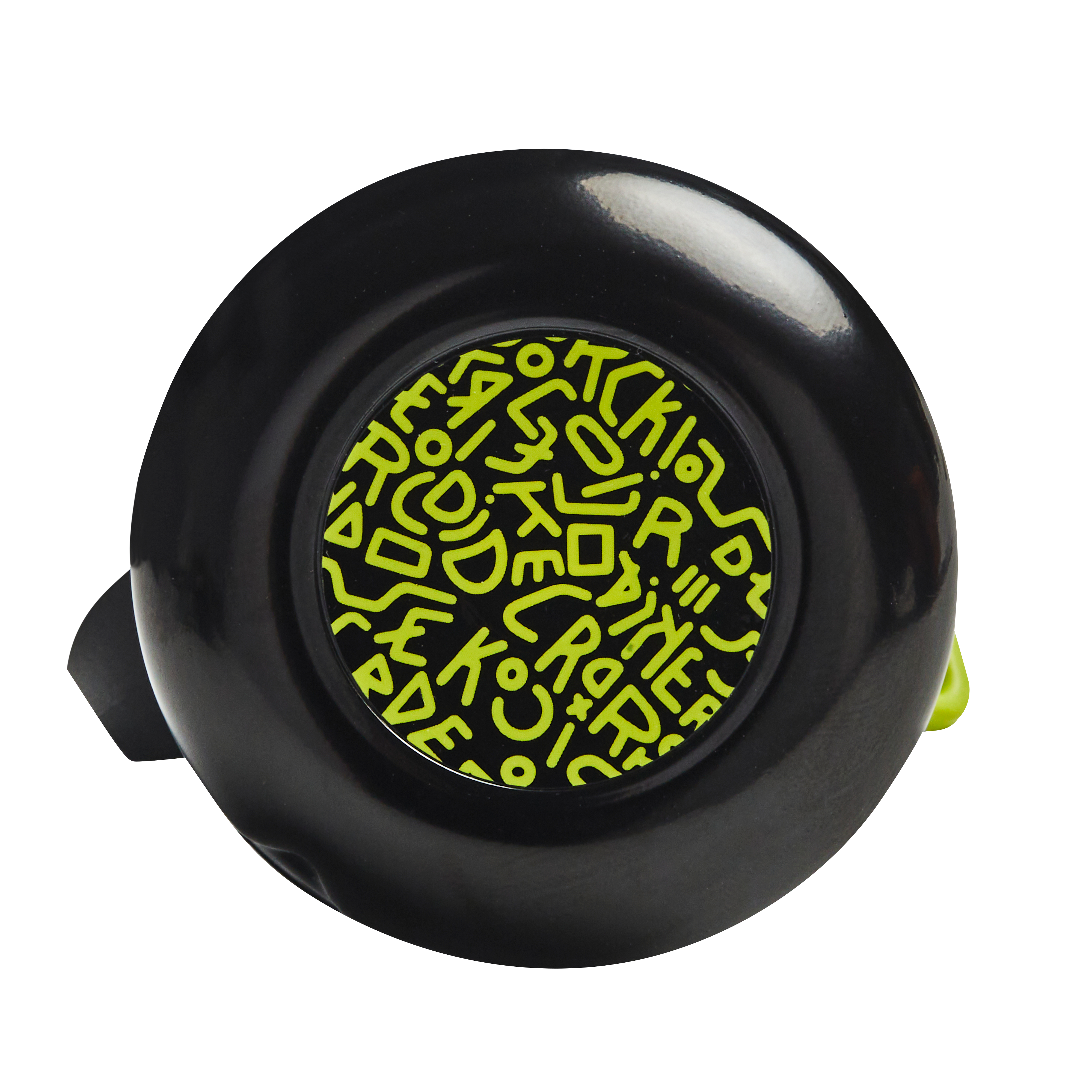 Kids' Bike Bell - Easy Dring 500 Black/Yellow