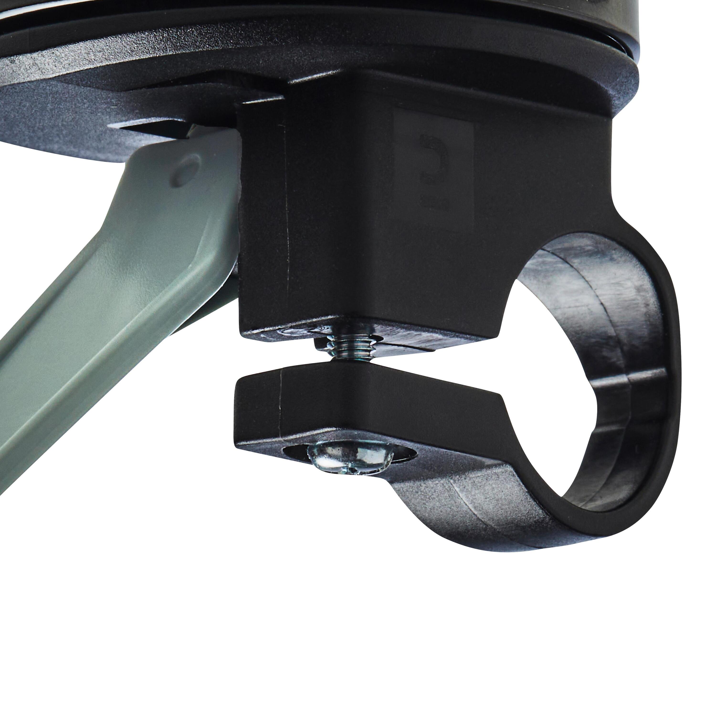 Fietsbel voor kinderfiets Easy Dring 500 zwart kaki 3/4