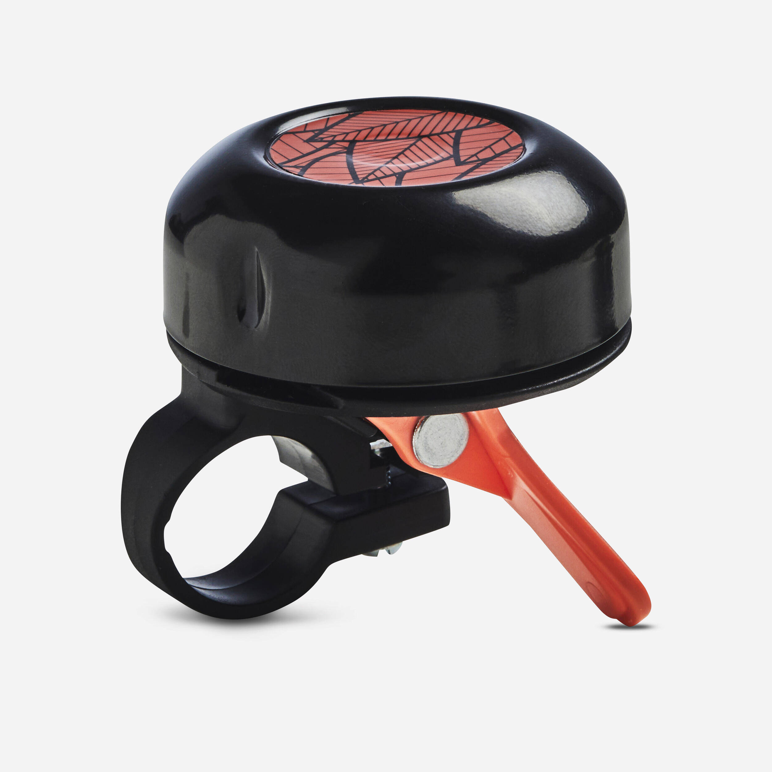 Kids' Bike Bell Easy Dring 500 20" 24"- Black/Pink