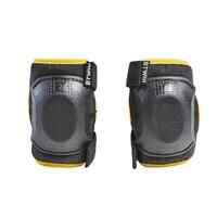 One Size Cycling Elbow and Knee Protectors Set - Yellow