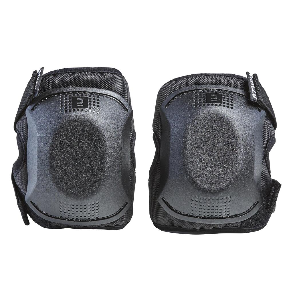 KIT DE PROTECTION VÉLO COUDES ET GENOUX JAUNE 3 à 6 ANS TAILLE UNIQUE