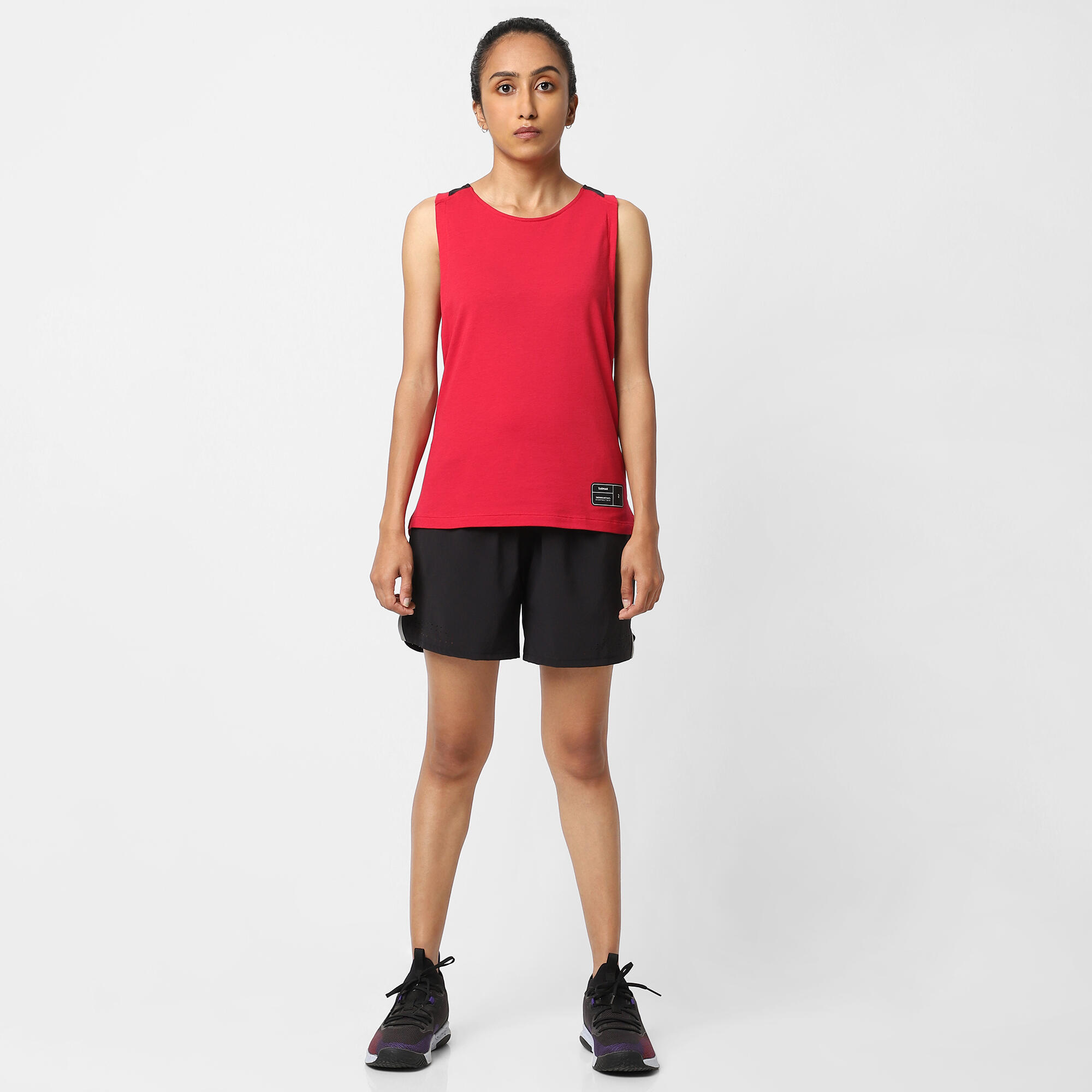 Women's Basketball Shorts SH500 - Black 6/79