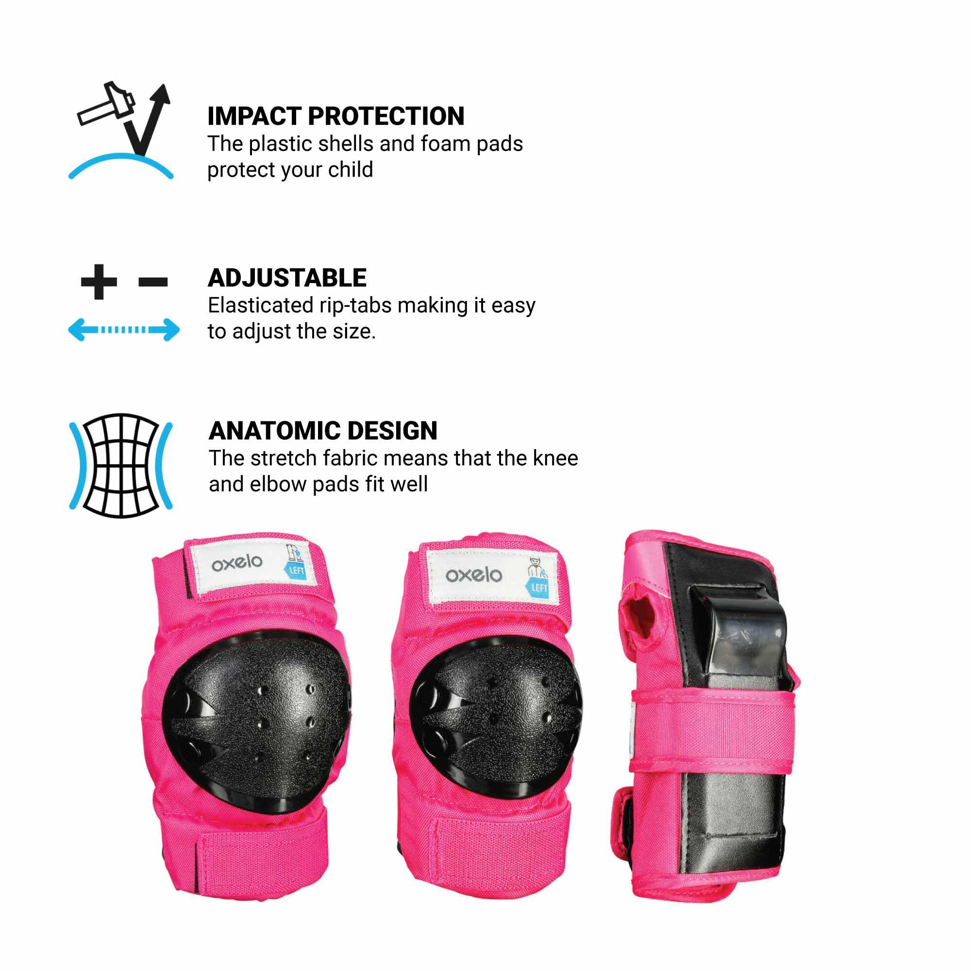Kids' 3-Piece Safety Guards - Pink