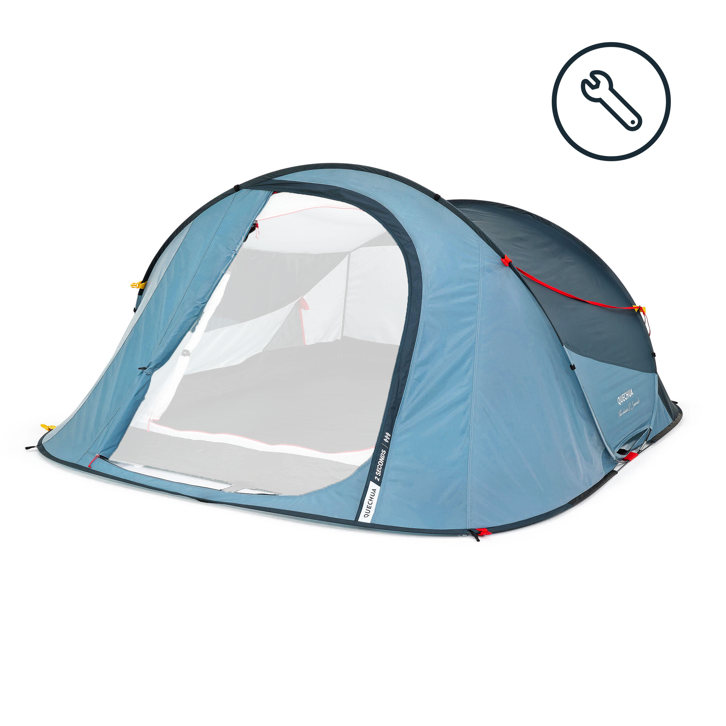 Tente de camping 6 places : Devis sur Techni-Contact - Tente 2 chambres