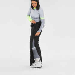 UNISEX REMOVABLE SKI COMPETITION TROUSERS 980 - BLACK