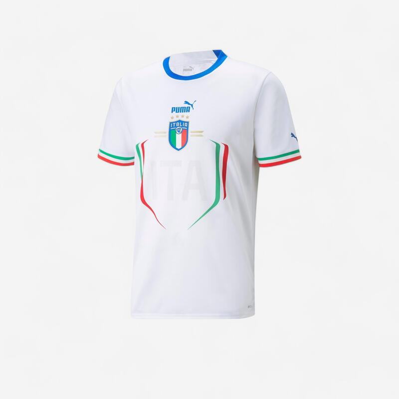 Fussballtrikot Italien Auswärts Herren weiss