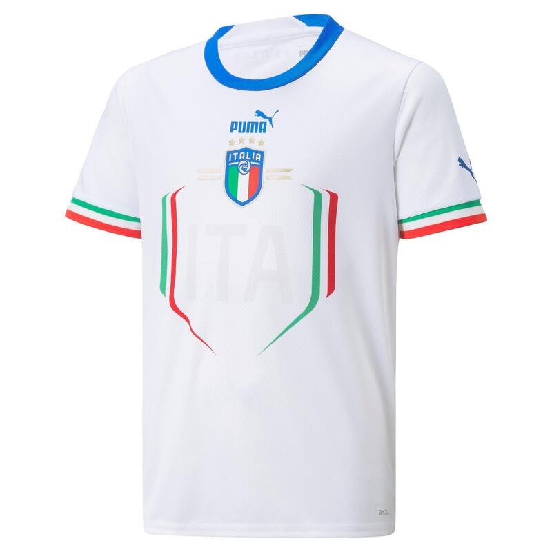 Maglia calcio replica bambino ITALIA ospiti bianca