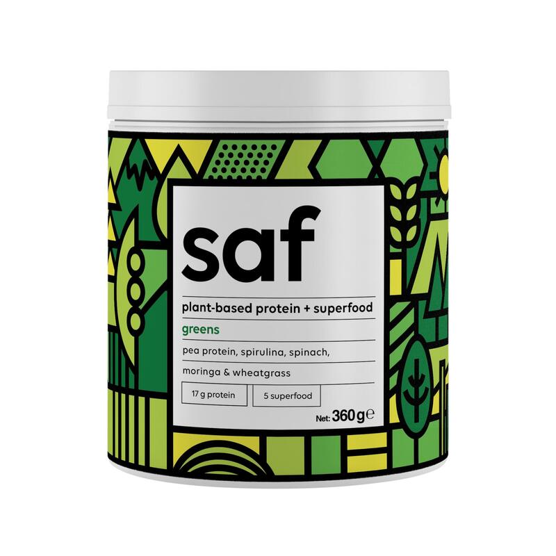 Saf Protein Superfood Greens Bitkisel Protein Tozu