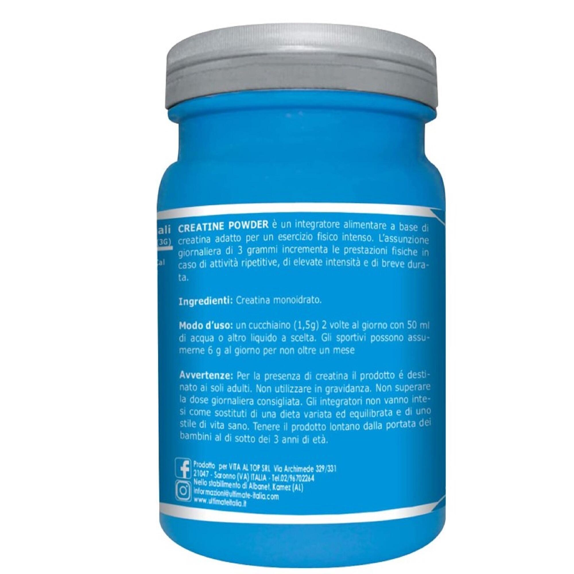 Creatina Monoidrata Micronizzata Polvere 150g Ultimate 2/2