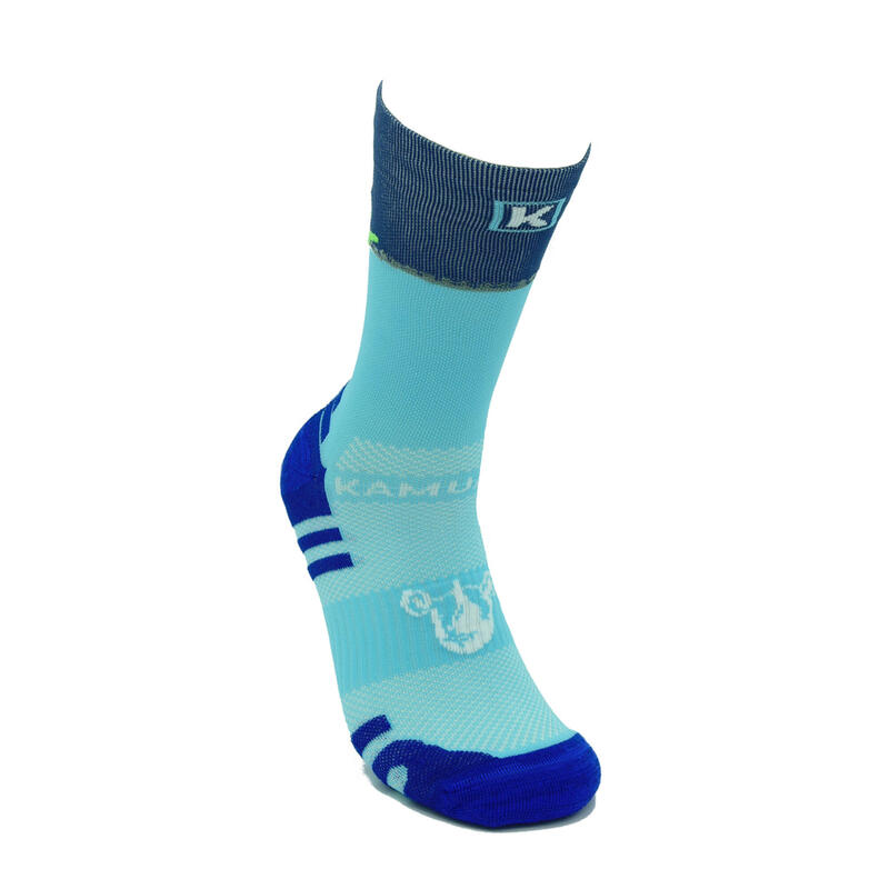 Calcetines running Kamuabu Abisso azul