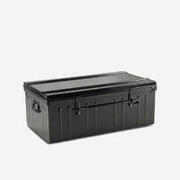 Baule metallo equitazione 95 L nero