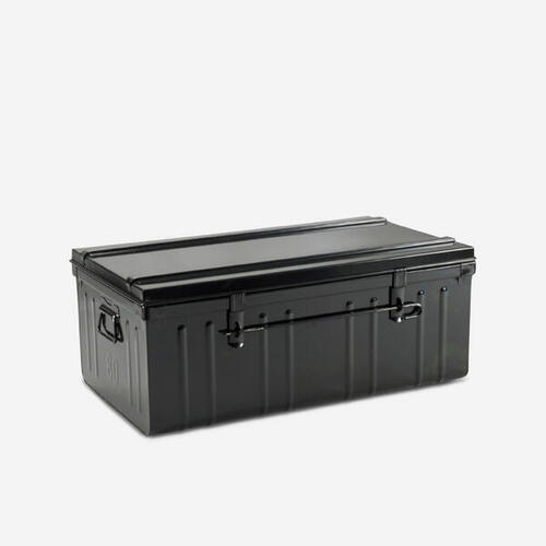 Cantine en m&eacute;tal noir 95l