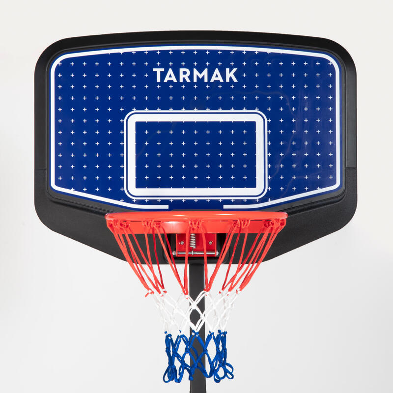 Panier de basket Enfant Dunk sur pied réglable 1,60m à 2,20m - K900 Bleu  Noir TARMAK