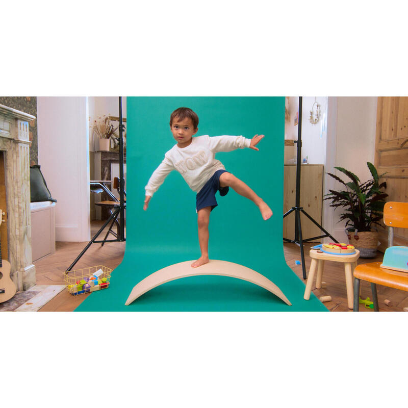 Tabla de equilibrio Montessori, ahora disponible en Decathlon