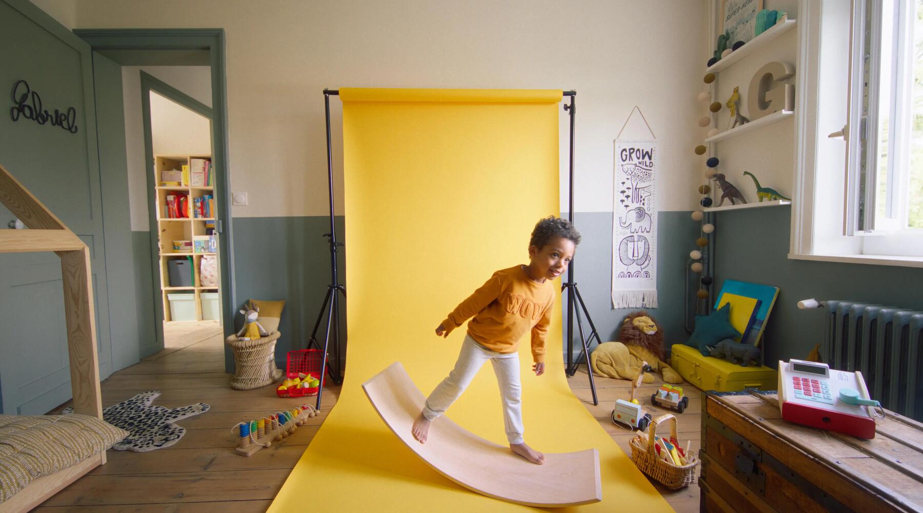 Baby Gym à la maison : Se balancer pour améliorer l’équilibre