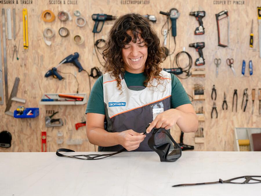 cum să vă reparați masca de scufundare?