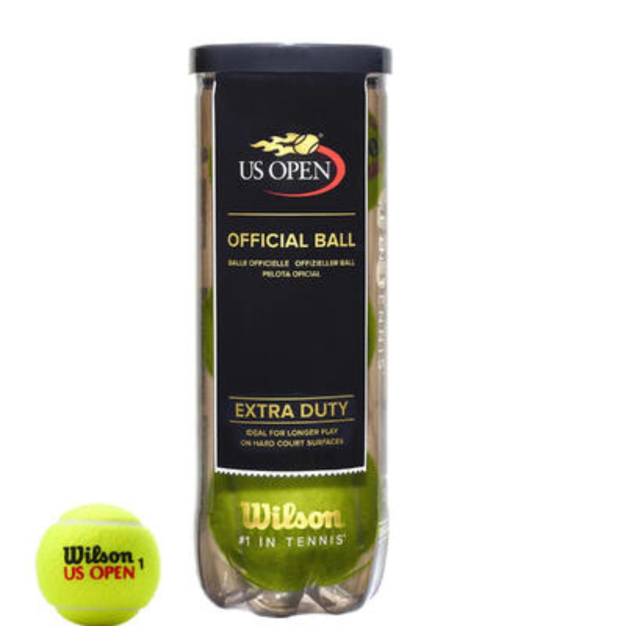 WILSON Tenis Topu - 3'lü - Wilson US OPEN tenis topu