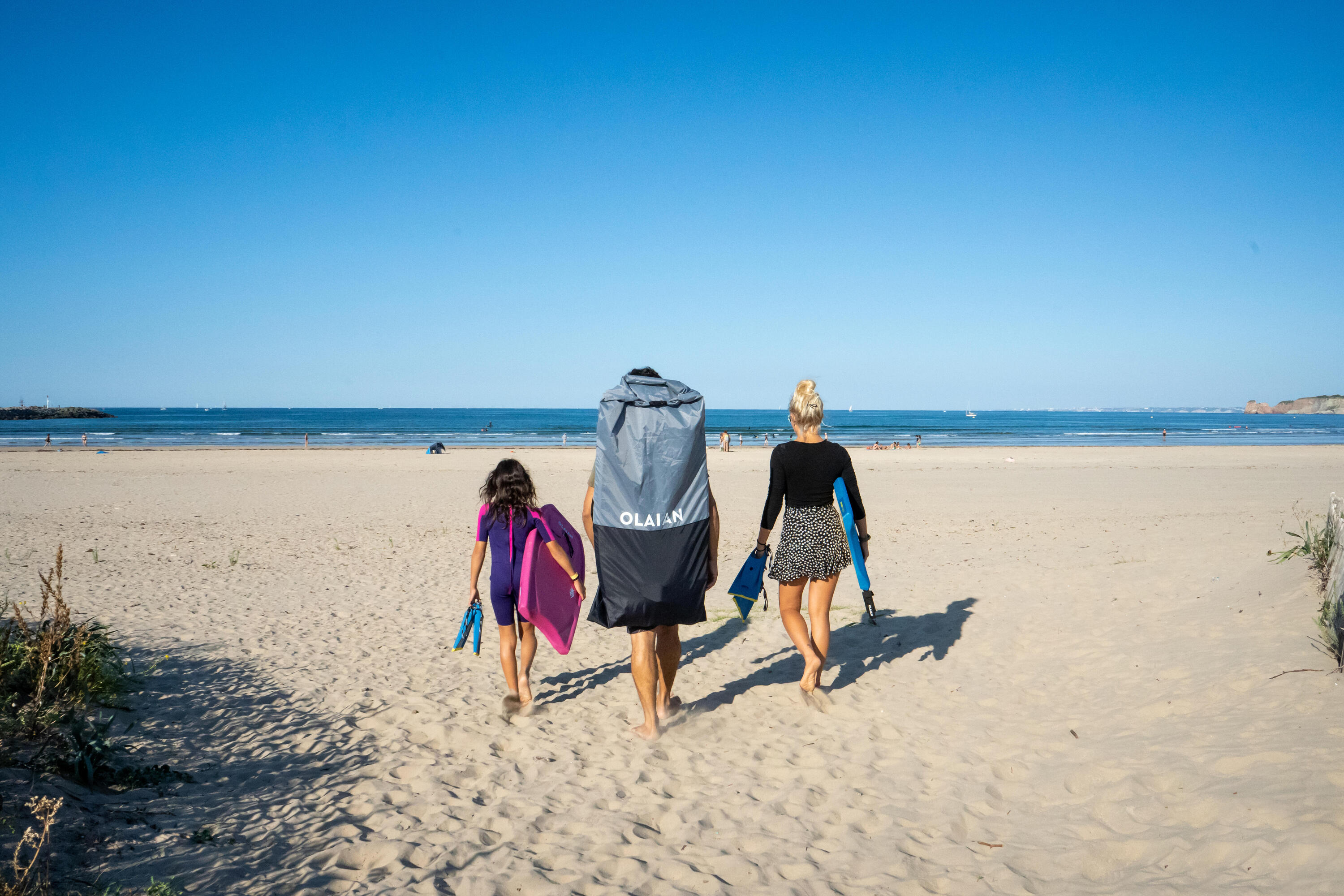 Boardbag Bodyboard verstellbar 100 daily  7/8