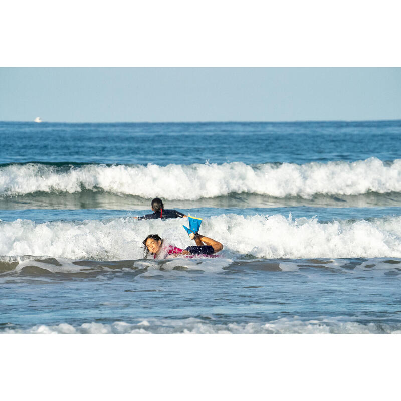 Zwemvinnen voor bodyboarden 100 blauw/geel