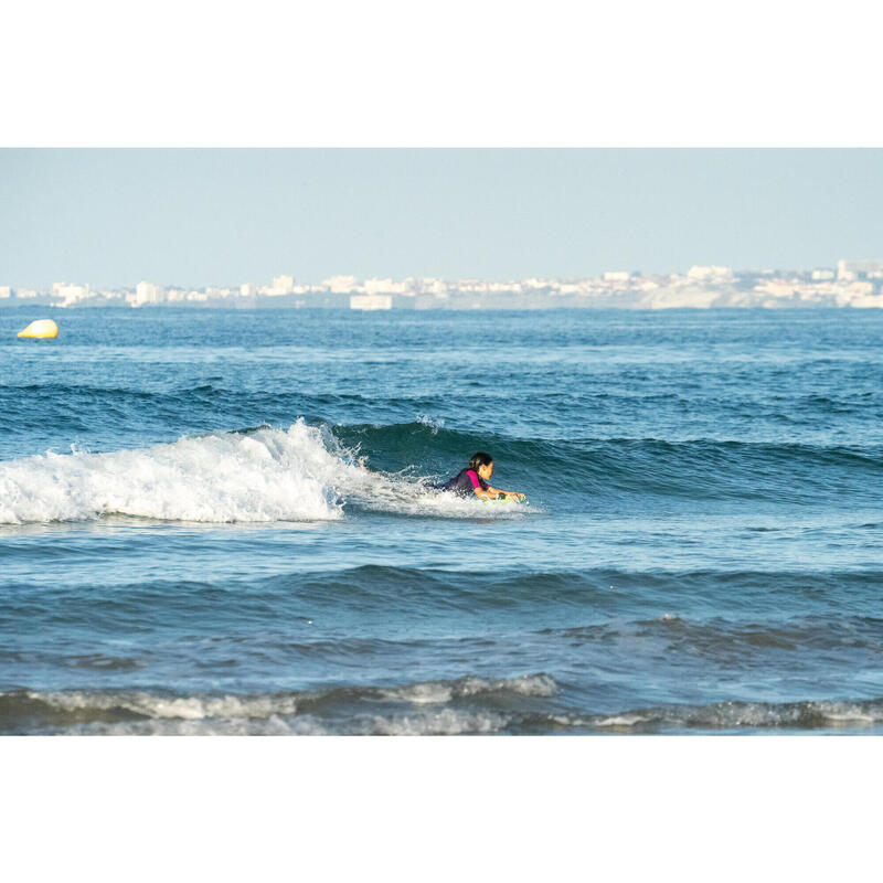 Bodyboard Radbug 100 Niños 6-12 Años Verde Económico Técnico 35" + Leash