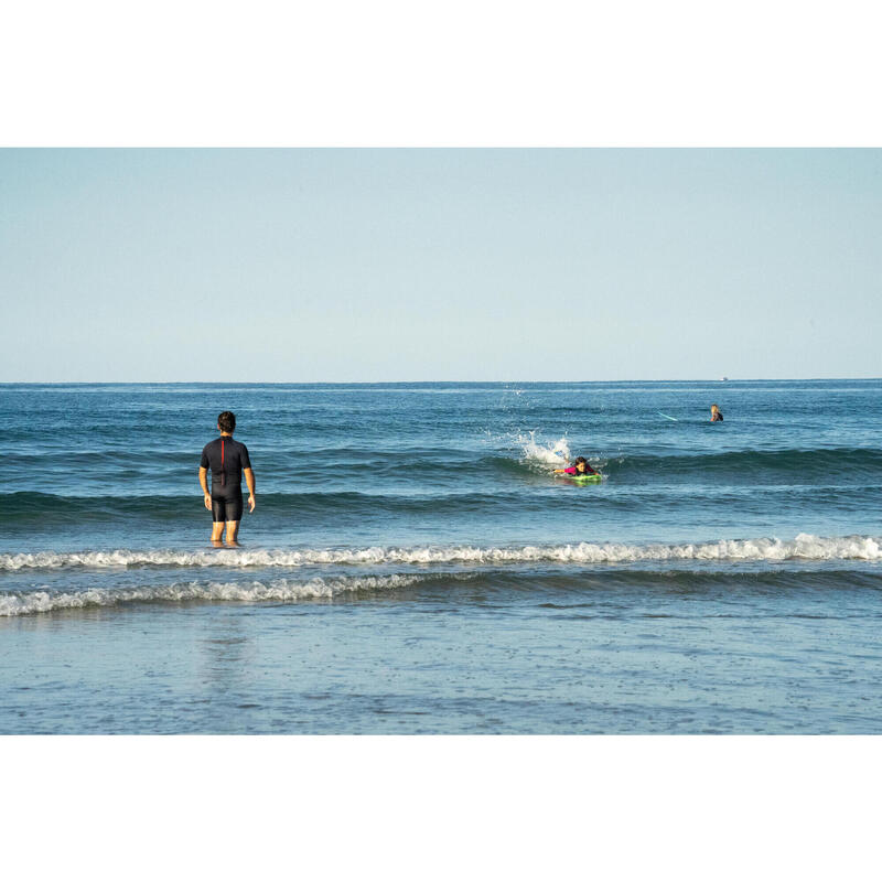 Bodyboard voor kinderen 100 groen 35" 6-12 jaar