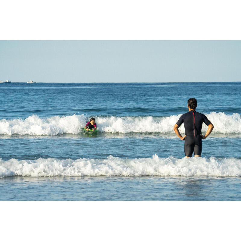 BODYBOARD 100 ENFANT 6-12 ANS - VERT 35"