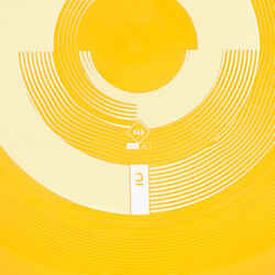 Kids' Vinyl Ultimate Disc D145 - Yellow
