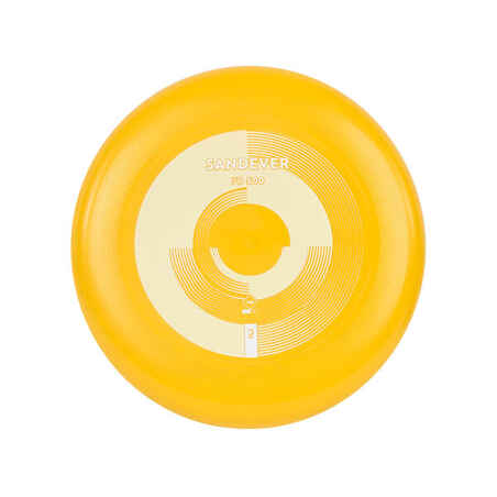 Vaikiška vinilinė svaidymo lėkštė „D145 Ultimate“, geltona