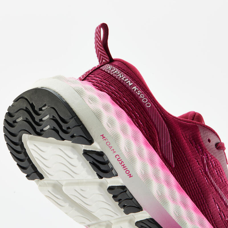 Chaussures running Femme - KIPRUN KS900 bordeaux