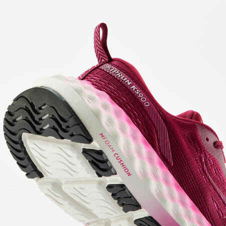 Women's Running Shoes Kiprun KS900 - maroon