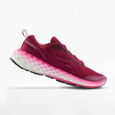 Women's Running Shoes Kiprun KS900 - maroon