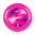 Frisbee Ultimate trillingen roze 175 gram