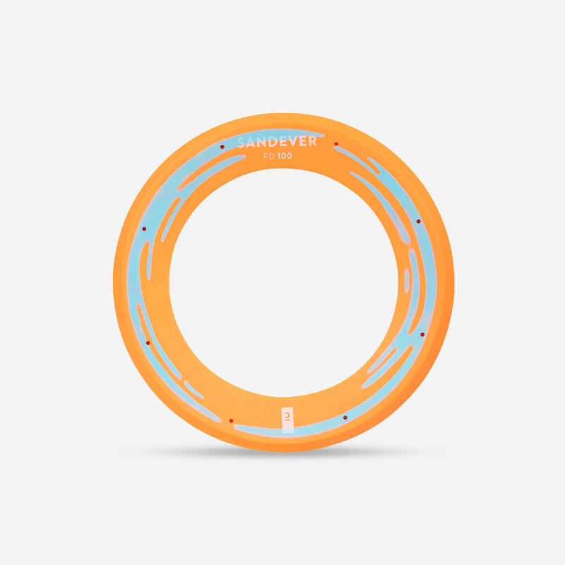 Minkštas žiedas, sukurtas skrieti ilgus nuotolius, oranžinis