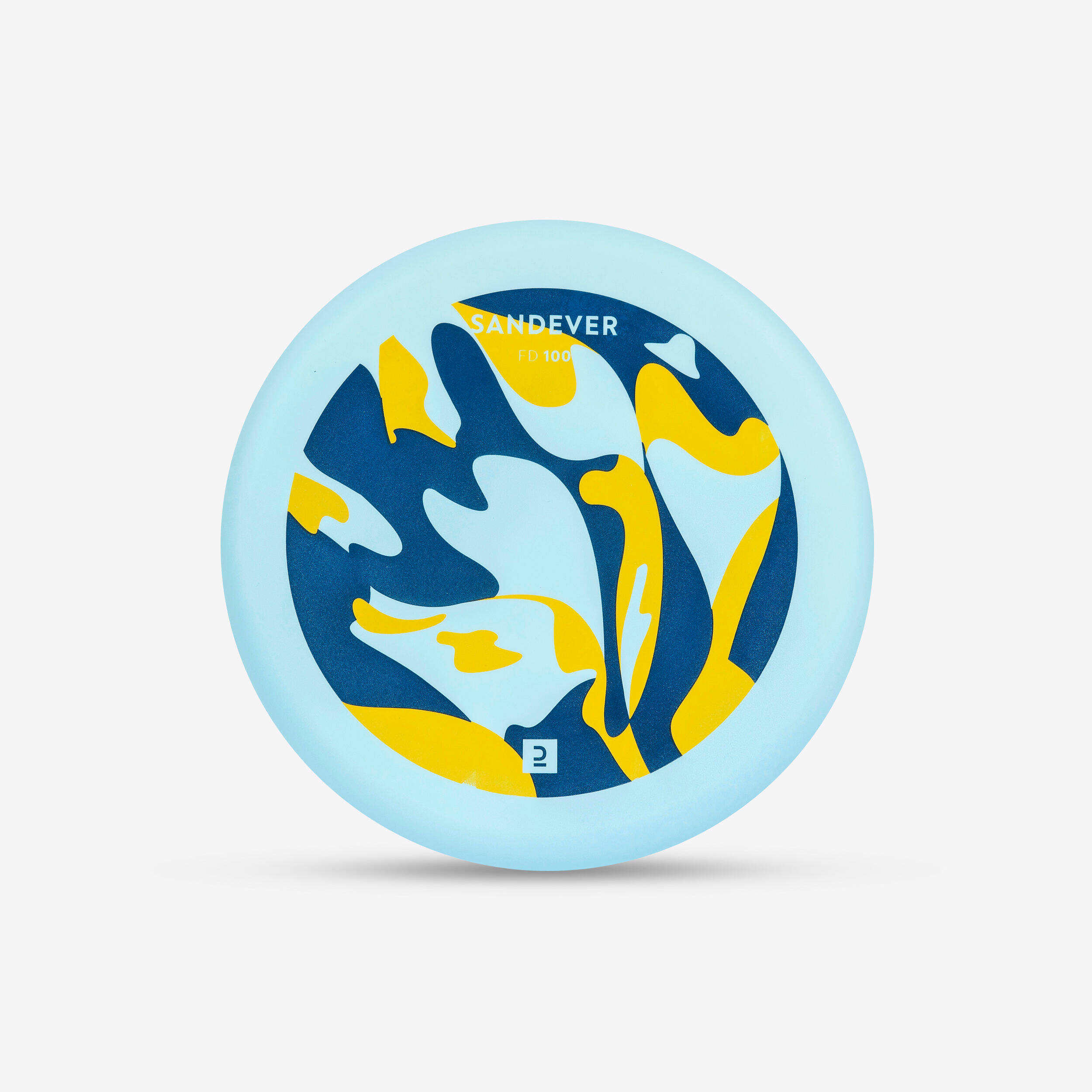 Flying Disc Soft - Marble Yellow -  1